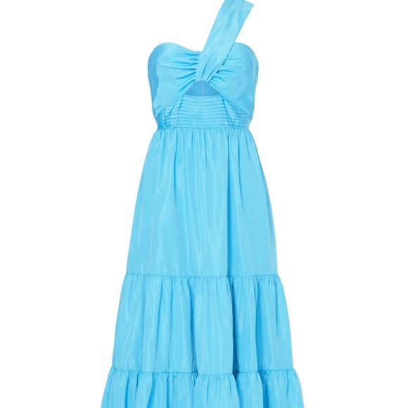 ONE33 SOCIAL Blue Patio Day Dress - Size 0 - Picture 5 of 5